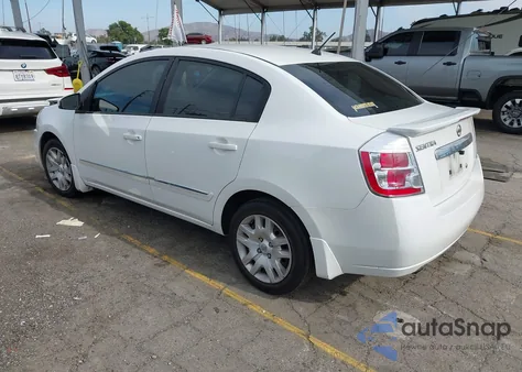 2012 Nissan Sentra 2.0 S from USA, damaged, VIN 3N1AB6AP7CL690367